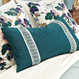 Malta Textured Border Decorative Pillow