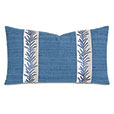 Chauncey Embroidered Border Decorative Pillow