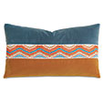 Uma Blaze Decorative Pillow in Tangerine