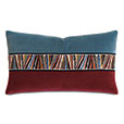 Uma Pizzazz Decorative Pillow in Scarlet