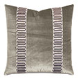 Velda Embroidered Border Decorative Pillow