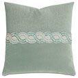 Sheldon Botanical Decorative Pillow in Mist