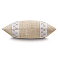 Lilo Embroidered Border Decorative Pillow