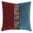 Uma Pizzazz Decorative Pillow in Scarlet