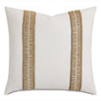 Sanders Jute Border Decorative Pillow