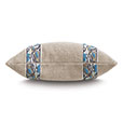 Uzi Trompe Loeil Border Decorative Pillow