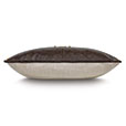 EQUESTRIAN FAUX LEATHER DECORATIVE PILLOW