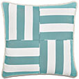 RIPTIDE GEOMETRIC DECORATIVE PILLOW IN ARCTIC