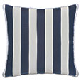 RIPTIDE GEOMETRIC DECORATIVE PILLOW IN INDIGO