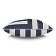 RIPTIDE GEOMETRIC DECORATIVE PILLOW IN INDIGO