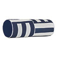 RIPTIDE NECKROLL PILLOW IN INDIGO