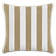 RIPTIDE GEOMETRIC DECORATIVE PILLOW IN KHAKI
