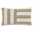 RIPTIDE STRIPED DECORATIVE POLLOW IN KHAKI
