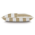 RIPTIDE STRIPED DECORATIVE POLLOW IN KHAKI