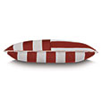RIPTIDE STRIPED DECORATIVE POLLOW IN RED