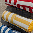 RIPTIDE NECKROLL PILLOW IN RED