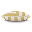 RIPTIDE GEOMETRIC DECORATIVE PILLOW IN SUNSHINE