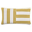 RIPTIDE STRIPED DECORATIVE POLLOW IN SUNSHINE