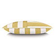 RIPTIDE STRIPED DECORATIVE POLLOW IN SUNSHINE