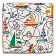 SARDINIA NAUTICAL DECORATIVE PILLOW IN CLOUD
