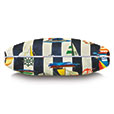 SARDINIA NAUTICAL DECORATIVE PILLOW IN NAVY