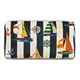 SARDINIA NAUTICAL DECORATIVE PILLOW IN NAVY