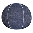 DOWNWIND SPHERICAL DECORATIVE PILLOW IN DENIM