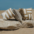 DOWNWIND WOVEN DECORATIVE PILLOW IN NATURAL