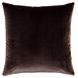BRAHMS ALPACA DECORATIVE PILLOW IN CHOCOLATE