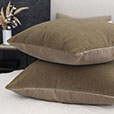 BRAHMS ALPACA DECORATIVE PILLOW IN KHAKI