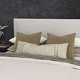 BRAHMS ALPACA DECORATIVE PILLOW IN KHAKI