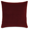 BRAHMS ALPACA DECORATIVE PILLOW IN MERLOT