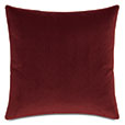 BRAHMS ALPACA DECORATIVE PILLOW IN MERLOT