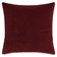 BRAHMS ALPACA DECORATIVE PILLOW IN MERLOT