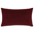 BRAHMS ALPACA DECORATIVE PILLOW IN MERLOT