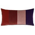 UMA COLORBLOCK DECORATIVE PILLOW IN JEWEL