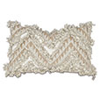 KEISHI WOVEN DECORATIVE PILLOW IN SAND