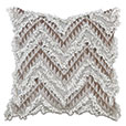 KEISHI WOVEN DECORATIVE PILLOW IN SLATE