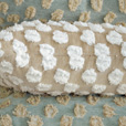 LUTON FIL COUPE DECORATIVE PILLOW IN WHEAT