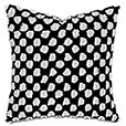 LUTON FIL COUPE DECORATIVE PILLOW IN DOMINO