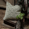 FRITZ DIAMOND DECORATIVE PILLOW