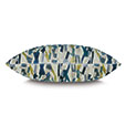 NERETVA GEOMETRIC DECORATIVE PILLOW IN OCEAN