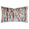 NERETVA GEOMETRIC DECORATIVE PILLOW IN CONFETTI