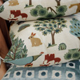 SALVATORE DOMINO DECORATIVE PILLOW IN SPA