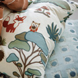 SALVATORE DOMINO DECORATIVE PILLOW IN SPA