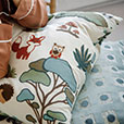 SALVATORE DOMINO DECORATIVE PILLOW IN SPA