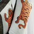 CHRISTIAN TIGER DECORATIVE PILLOW