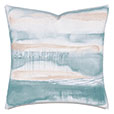 PALETTE HAND PAINTED DECORATIVE PILLOW IN PASTEL