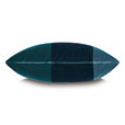 PALETTE VELVET DECORATIVE PILLOW IN BLUES