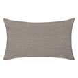 PALETTE HAND PAINTED DECORATIVE PILLOW IN TRUFFLE